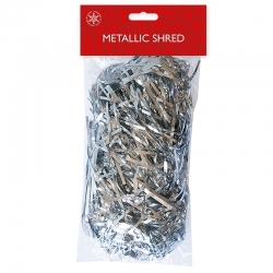 Christmas Metallic Shred - Silver (XMA3188)