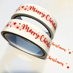 Merry Christmas Tape x 2 rolls (XMA1759)
