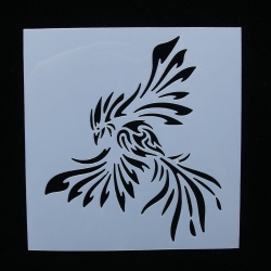 13 x 13cm Reusable Stencil - Phoenix (1pc)