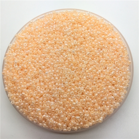 2mm Seed Beads - Pearl Pale Peach (1000pcs)