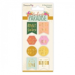 Dovecraft Finding Paradise Sentiment Toppers (DCTOP174)