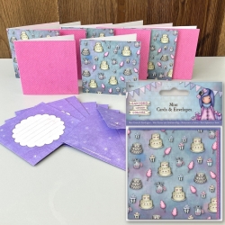 Mini Cards & Envelopes (8pk) - Gorjuss Birthday (GOR 150103)