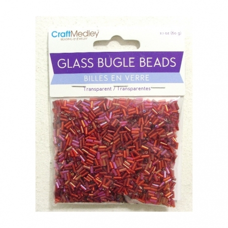 Bugle Beads - Rouge Tints (BD279D)