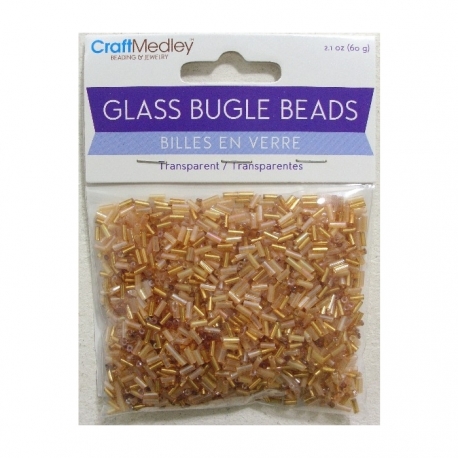 Bugle Beads - Gold Nugget (BD279F)