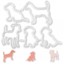 Printable Heaven Small die - Assorted Dog Set (5pcs)