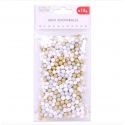Simply Creative Glitter Snowballs Gold, Silver, White (SCTOP038X19)