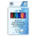 Coloured Permanent Marker-pens 8 Pack (STA6038)