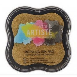 Papermania Metallic Pigment Ink Pad - Gold (PMA 550171)
