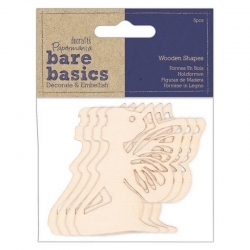 Wood Shapes - Bare Basics Fairies 6pcs (PMA 174562)