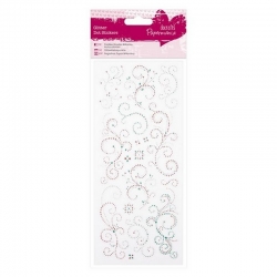 Glitter Dot Stickers - Teal & Pink (PMA 818210)