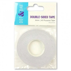 Dot & Dab Double-Sided Tape 6mm x 12m (DCBS04)