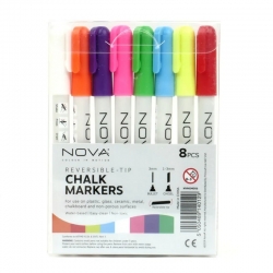 Nova 8 Chalk Markers (NVMXM006)