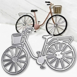 Printable Heaven Small die - Bike with Basket (1pc)