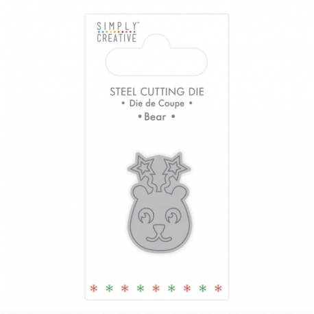 Simply Creative Christmas Mini Die - Bear (SCDIE140X20)