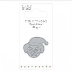 Simply Creative Christmas Mini Die - Dog (SCDIE145X20)