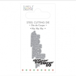 Simply Creative Christmas Mini Die - Ho Ho Ho (SCDIE139X20)