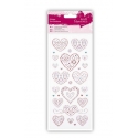 Glitter Dot Stickers - Love Hearts (PMA 818205)