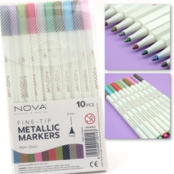 Nova 10 Metallic Markers (NVMXM008)