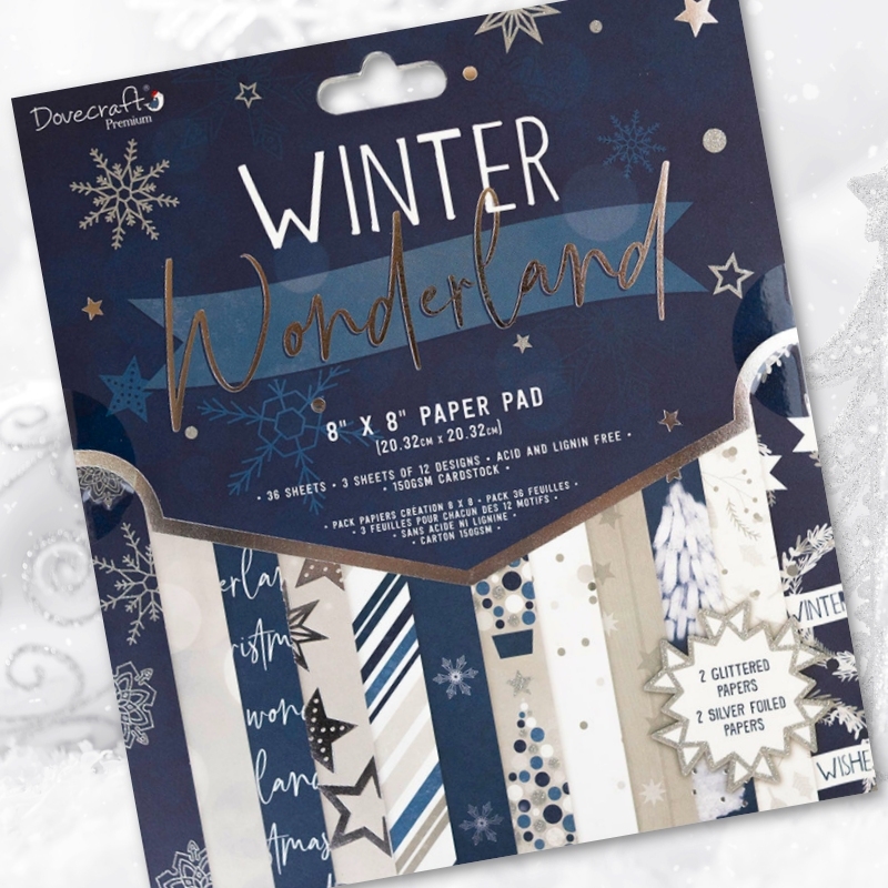 Winter Wonderland -Scrapbooking Paper Pack Winter Scrapbook Paper