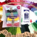 Spiin Embroidery Threads 144 pieces (SNYRN004)