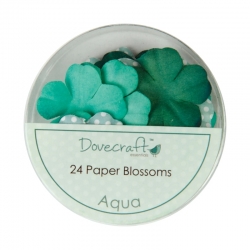 Dovecraft Blossom Box - Aqua (DCBB01)