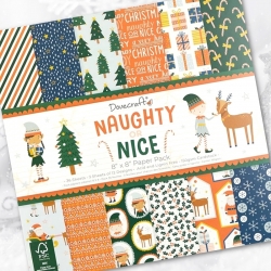 Dovecraft 8 x 8 Paper pad - Naughty or Nice (DCPAP186X21)