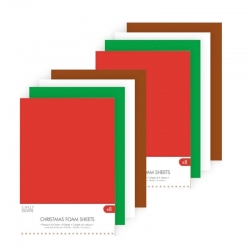 2 for 1 OFFER - 2 x Dovecraft A4 Christmas Foam 8 Sheets