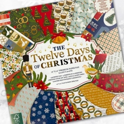 First Edition 12x12" Paper Pad - 12 Days of Christmas (FEPAD242X21)