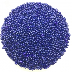2mm Seed Beads - Metallic Blue (1000pcs)