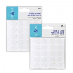 2 for 1 OFFER - Dot & Dab Hook & Loop Fastening Dots 2cm (2 x