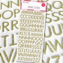 2 FOR 1 OFFER - Love to Craft Alphabet Stickers - Gold (LCSTK002)