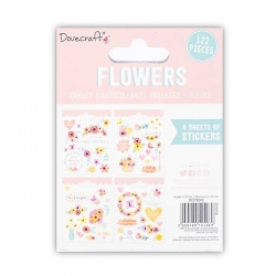 Dovecraft Sticker Book - Flowers (DCSTB002)