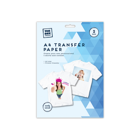 A4 T-Shirt Transfer Paper - 2 Pack (STA0371)