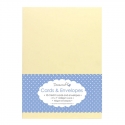 Dovecraft 10 Cream 5"x7" Cards & Envelopes (DCCE028)