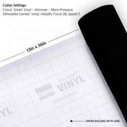 First Edition No Mat Vinyl Shimmer Black 13inch (FESMV048)