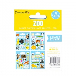 Dovecraft Sticker Book - Zoo (DCSTB008)