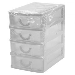 Mini Storage Drawers - White (HOM6594)