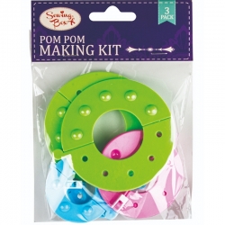 Sewing Box Pom-pom Maker Set 3 pack (SEW1100)
