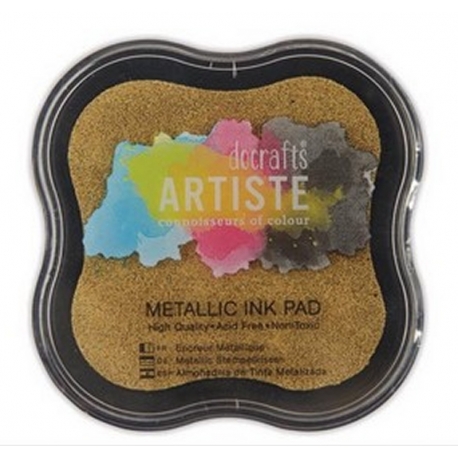 Papermania Metallic Pigment Ink Pad - Gold (PMA 158351)