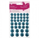 Shimmer Dome Stickers (36pcs) - Teal (PMA 805918)