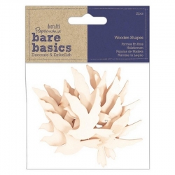 Wood Shapes - Bare Basics Doves 12pcs (PMA 174559)