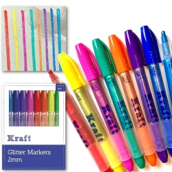 Papermania Glitter Markers 8 pack (PMA 851105)