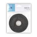 Dot & Dab Foam Tape Black 18mm x 4mm x 2.5m long (DDADH025)