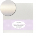 Dovecraft 8 Pearlescent White 6"x6" Cards & Envelopes (DCCE006)