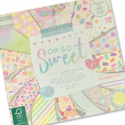 First Edition FSC 6x6 Paper Pad - Oh So Sweet (FEPAD229)