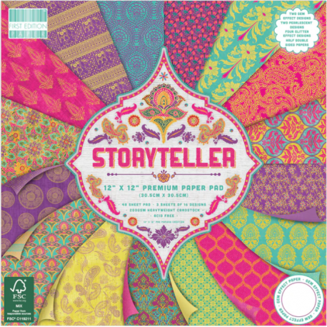 First Edition Storyteller Paper Pad 12" x 12" (504531)