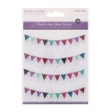 Handcrafted Glitter Stickers Pennant Banners (SS805K)