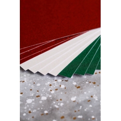 A5 Adhesive Glitter Sheets Festive (DCGCD047)