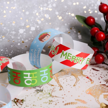 Christmas Paper Chains 36 Pack - Red (XMA5633)