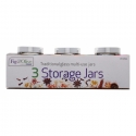 Glass Storage Jars 3 Pack (RY1700)